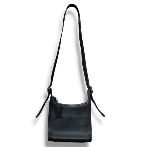Coach Handbags - Vintage 90s Coach Legacy 9997 Black Glove Tanned Leather Crossbody Bag Mexico